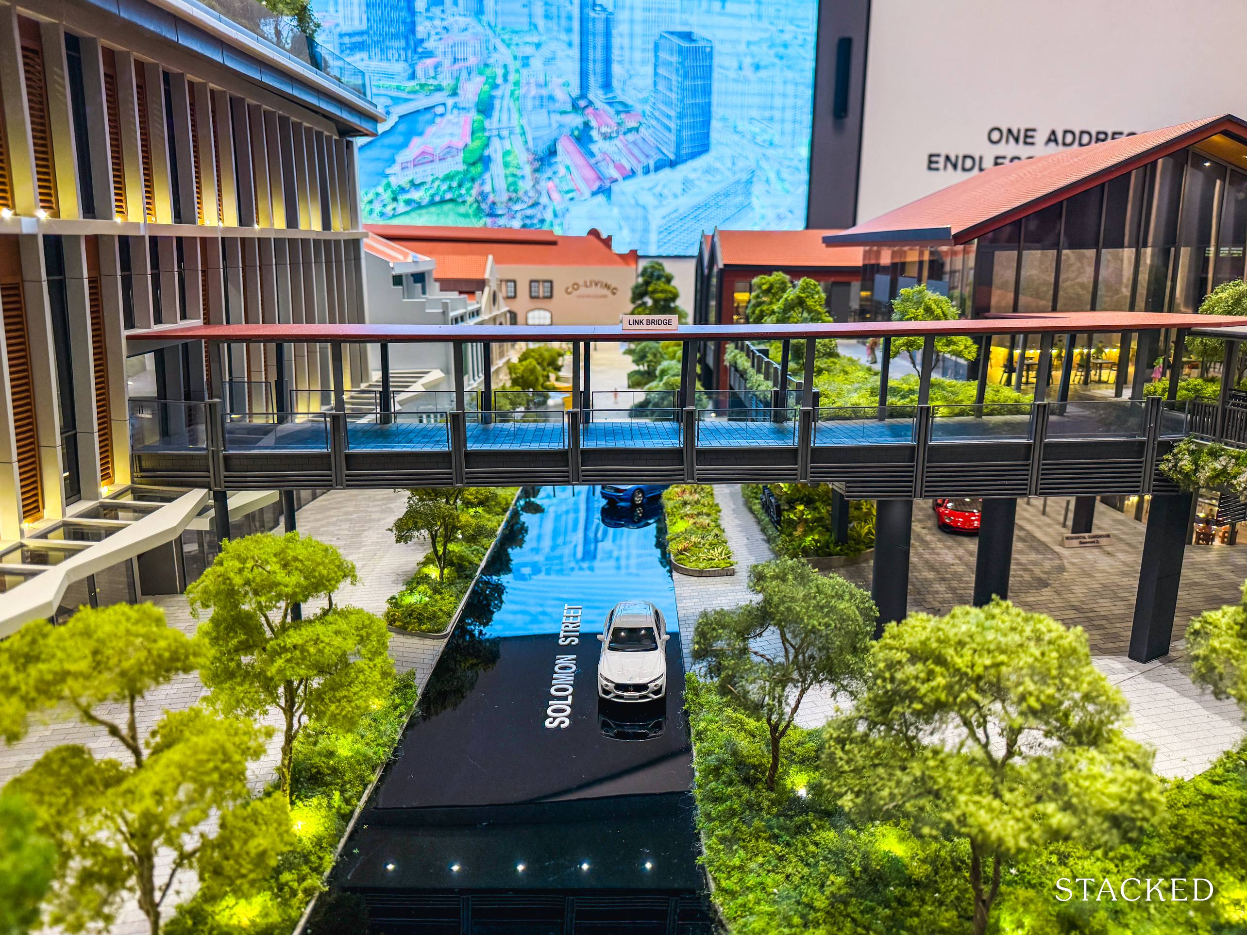Architectural detail at Union Square Residences