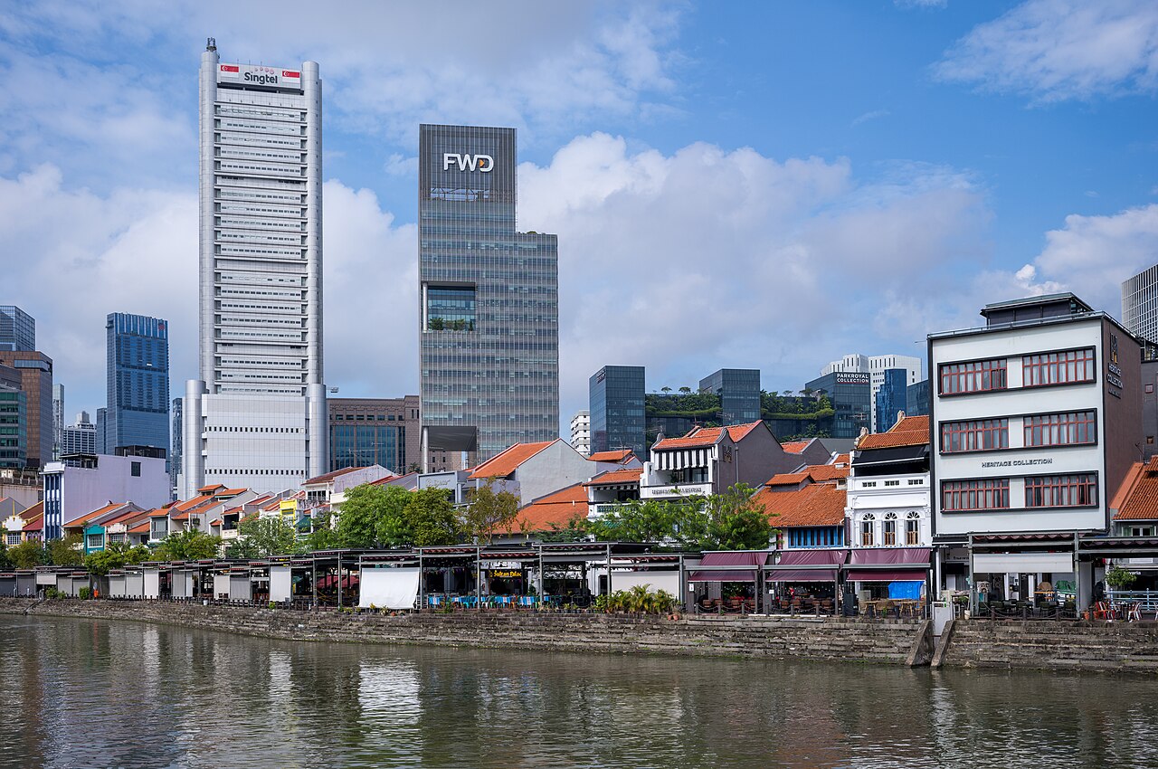 Singapore River promenade