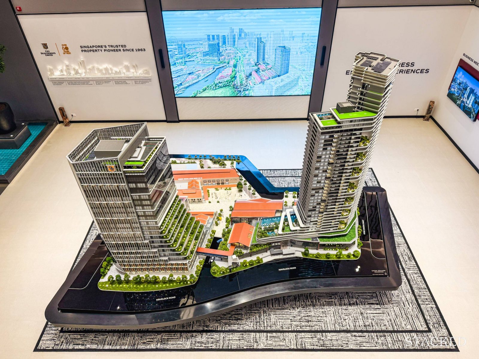 Union Square Residences — residential tower above the retail podium